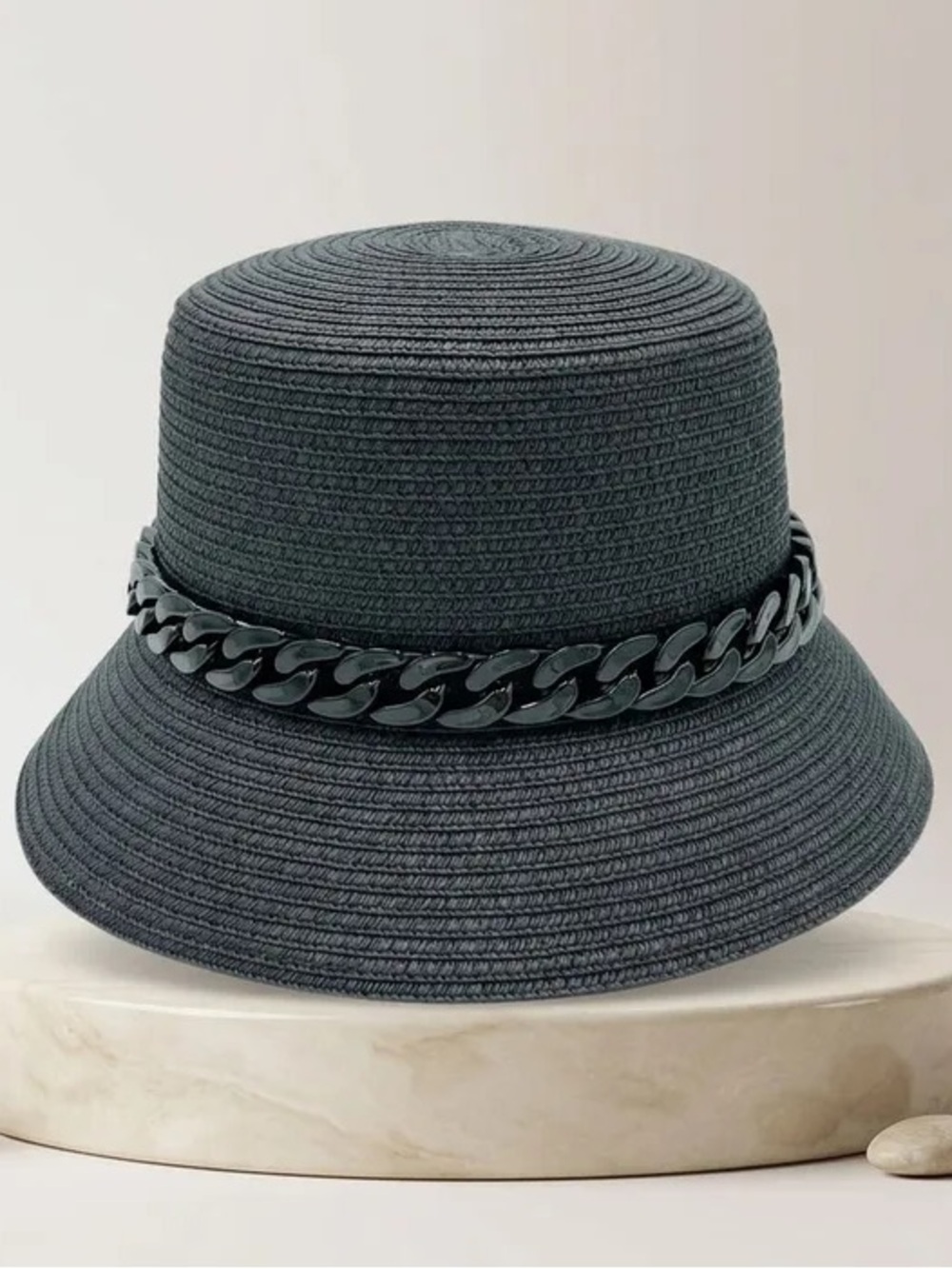 Chain Detail Bucket Hat - Picture 4 of 6